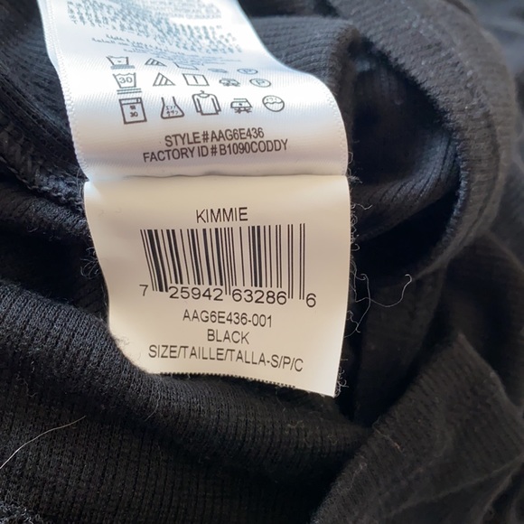 BCBGMaxAzria Ribbed Black Tank Dress - Picture 7 of 7